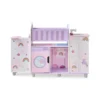 Olivia's Little World Wood Doll Nursery with Cradle, Sink & Closet