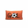 Orange GOL Soccer Pillow