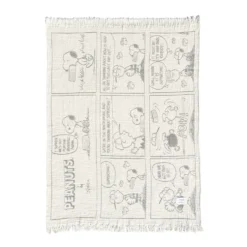 Peanuts Blanket Comic Baseball