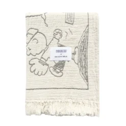 Peanuts Blanket Comic Baseball
