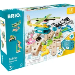 120-Piece Construction Set with Motor