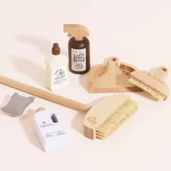 7 Piece Eco-friendly Wooden Cleaning Set