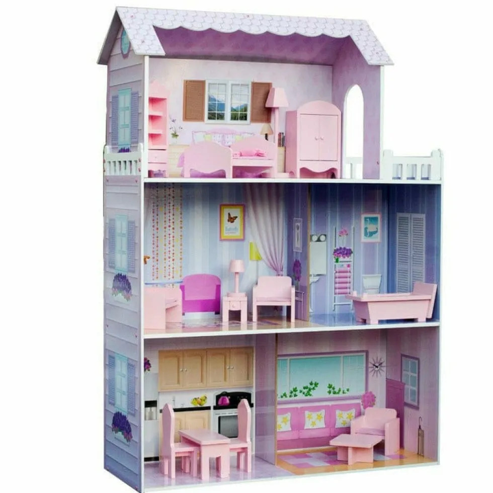 12" Pink Dreamland Tiffany Dollhouse