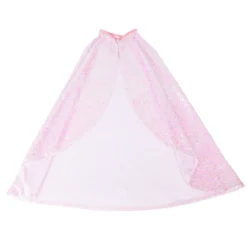 Pink Sequins Twirl Cape - Size 4-6 Years