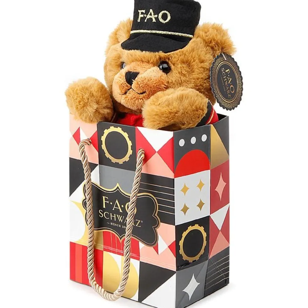 7" Plush Bear Soldier in a Bag