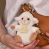 Plush Lamb Bag Charm
