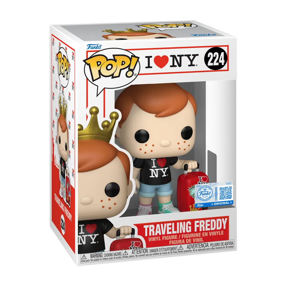 POP! Traveling Freddy! - I Heart NY (Exclusive)