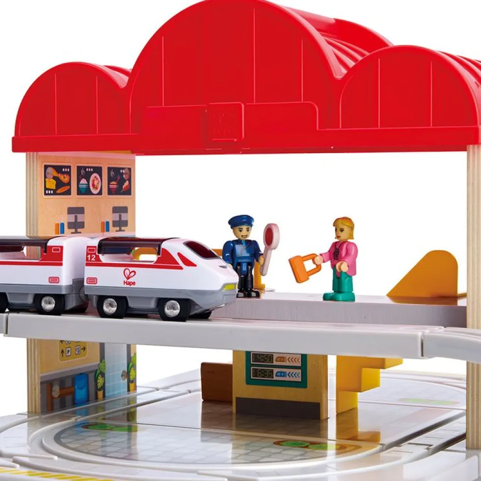Portable Train Station Set