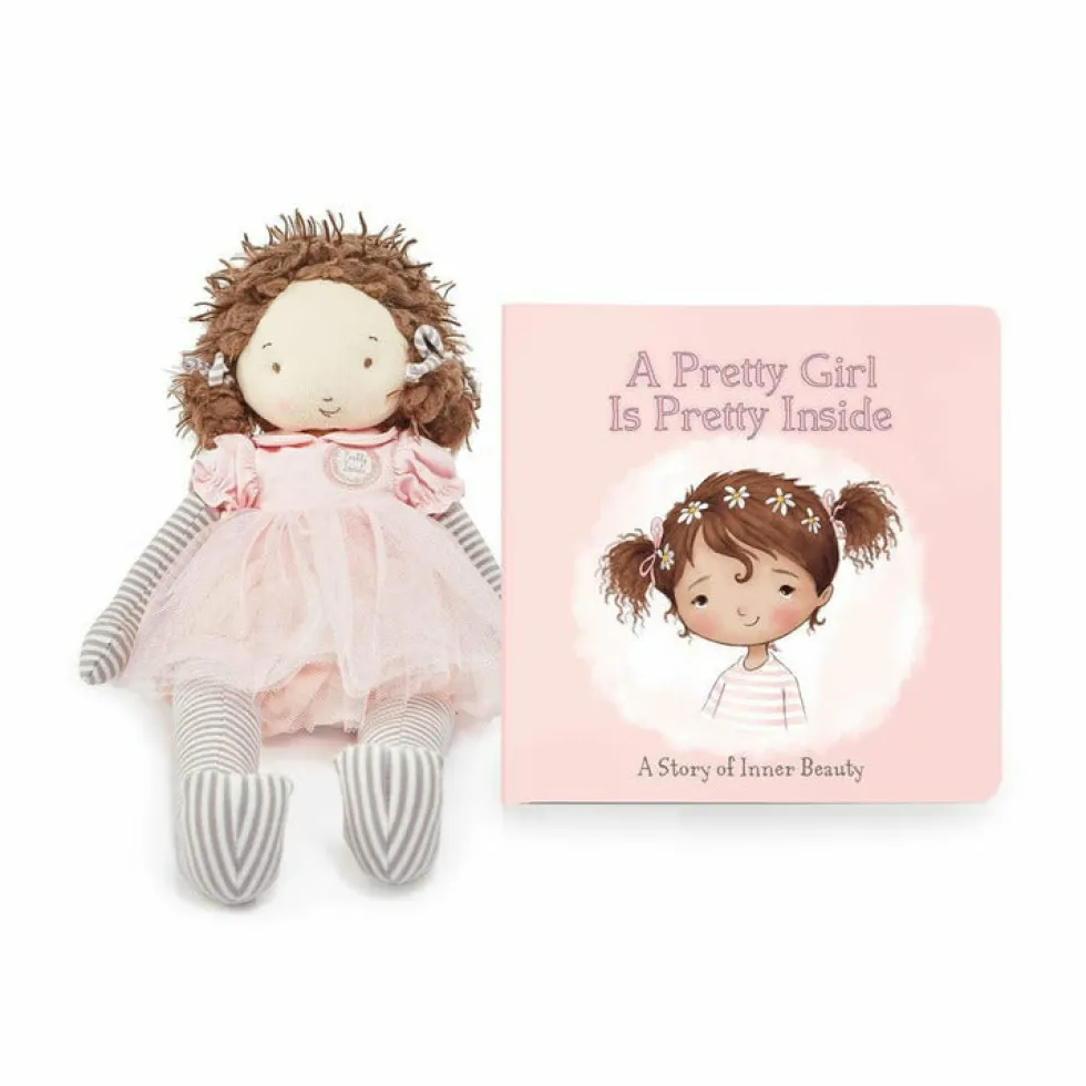 Pretty Girl Inside and Out Gift Set - Brown Hair