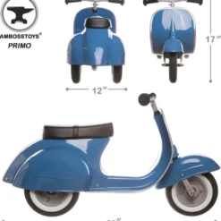 Primo Classic Ride-On Scooter - Blue