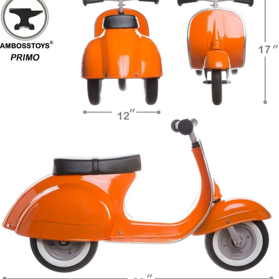 Primo Classic Ride-On Scooter - Orange