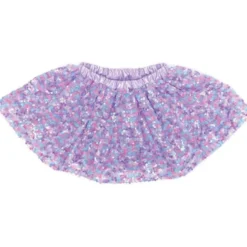 Purple Party Sequins Skirt - Size 4-6 Years