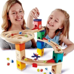 Quadrilla Race to the Finish Marble Run Blocks