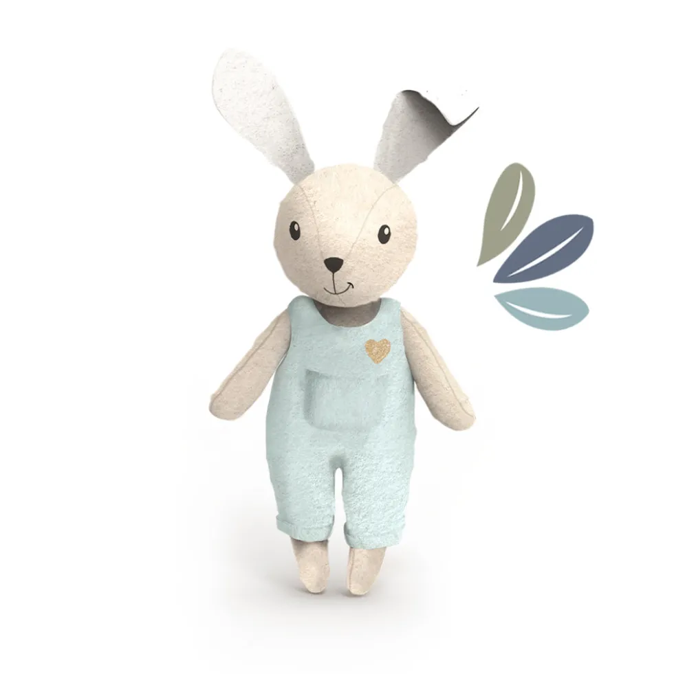 Rabbit Family Doll Set