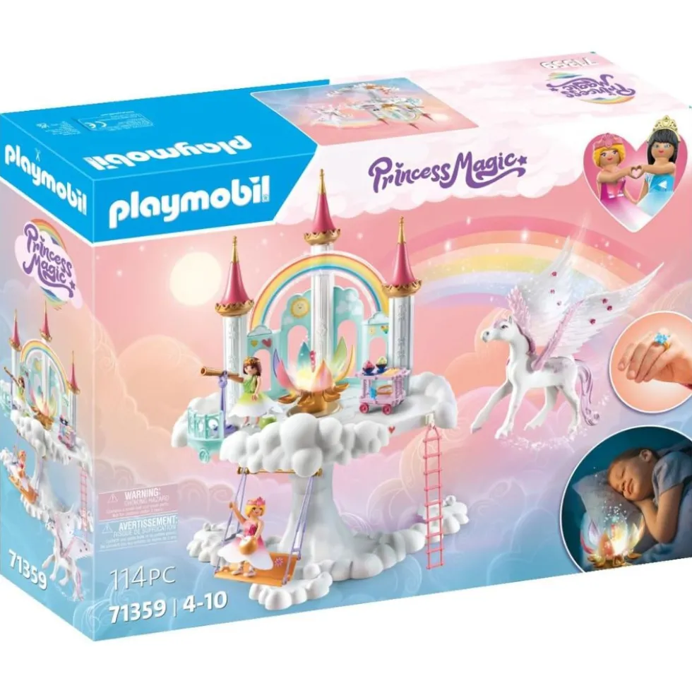 Rainbow Castle in the Clouds Playset