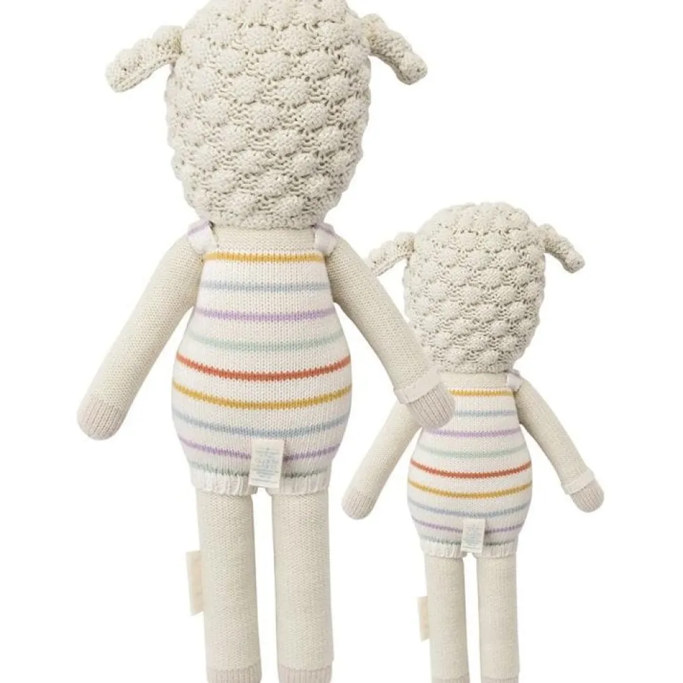 Regular 20" Avery the Lamb Hand-Knit Doll