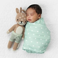 Regular 20" Elliott the Fawn Hand-Knit Doll