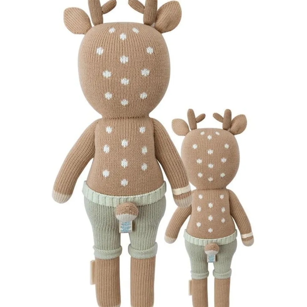 Regular 20" Elliott the Fawn Hand-Knit Doll