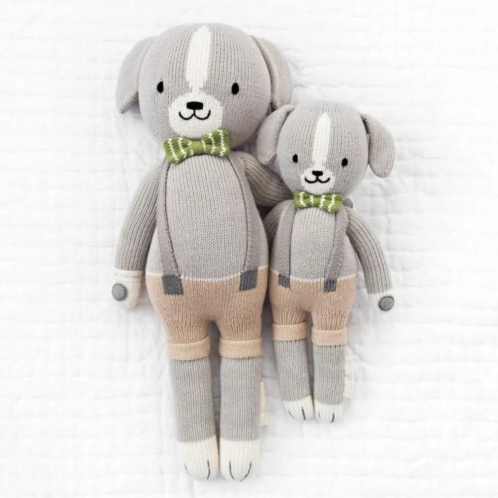 Regular 20" Noah the Dog Hand-Knit Doll