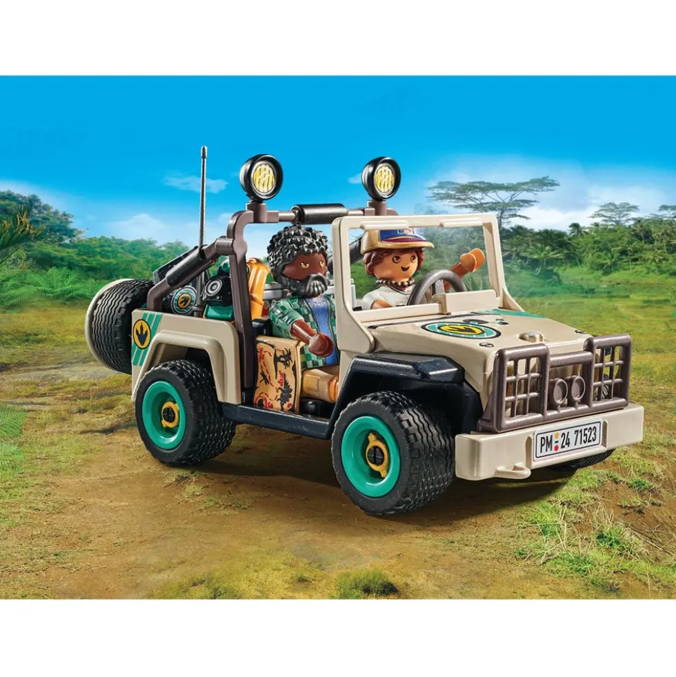 Research Camp with Dinosaurs Playset