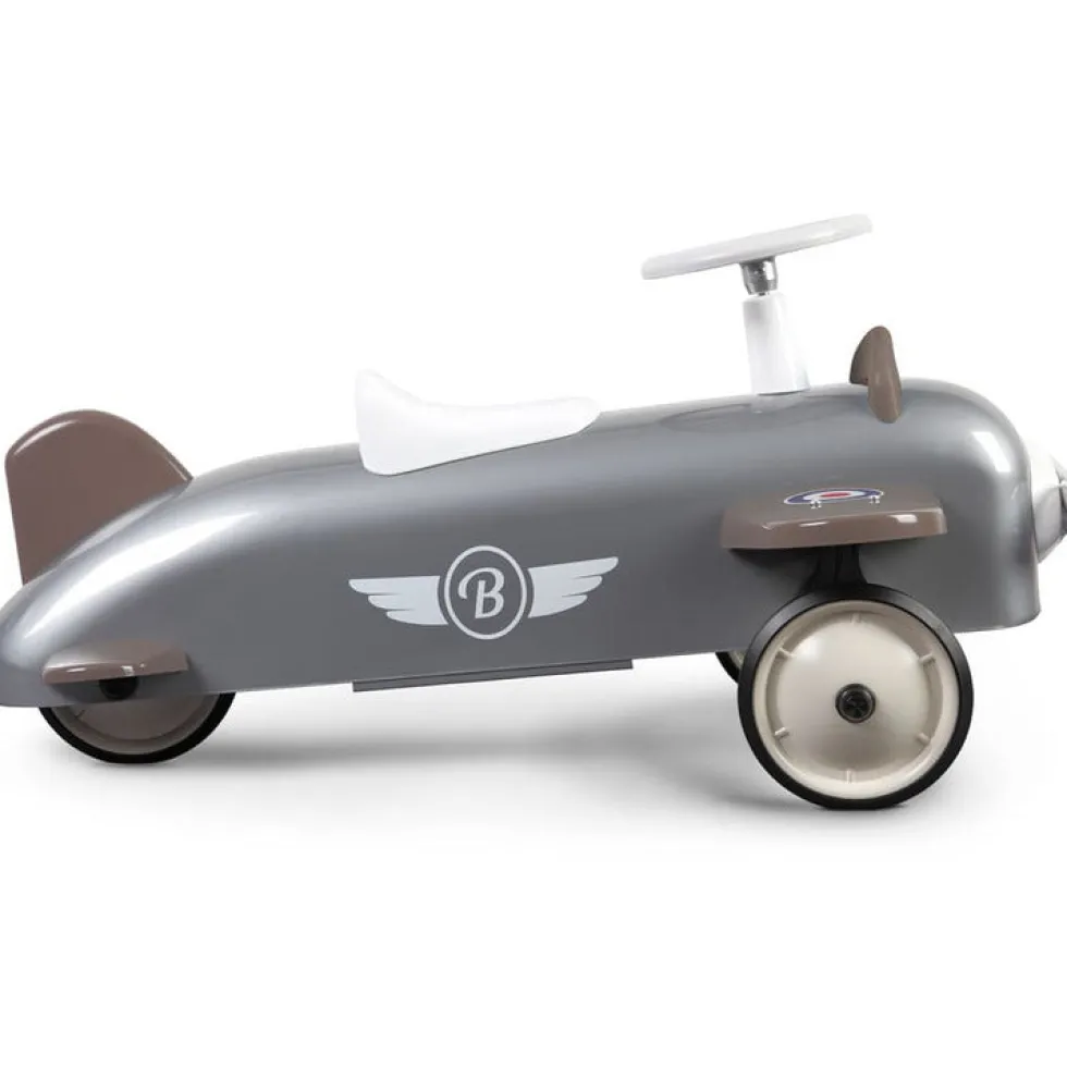 Ride-On Speedster Plane - Silver