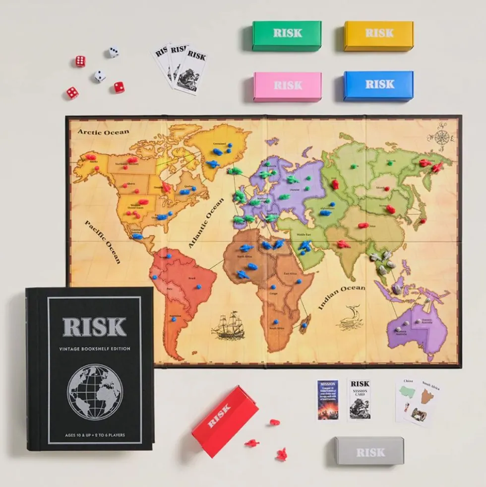 Risk Vintage Bookshelf Edition