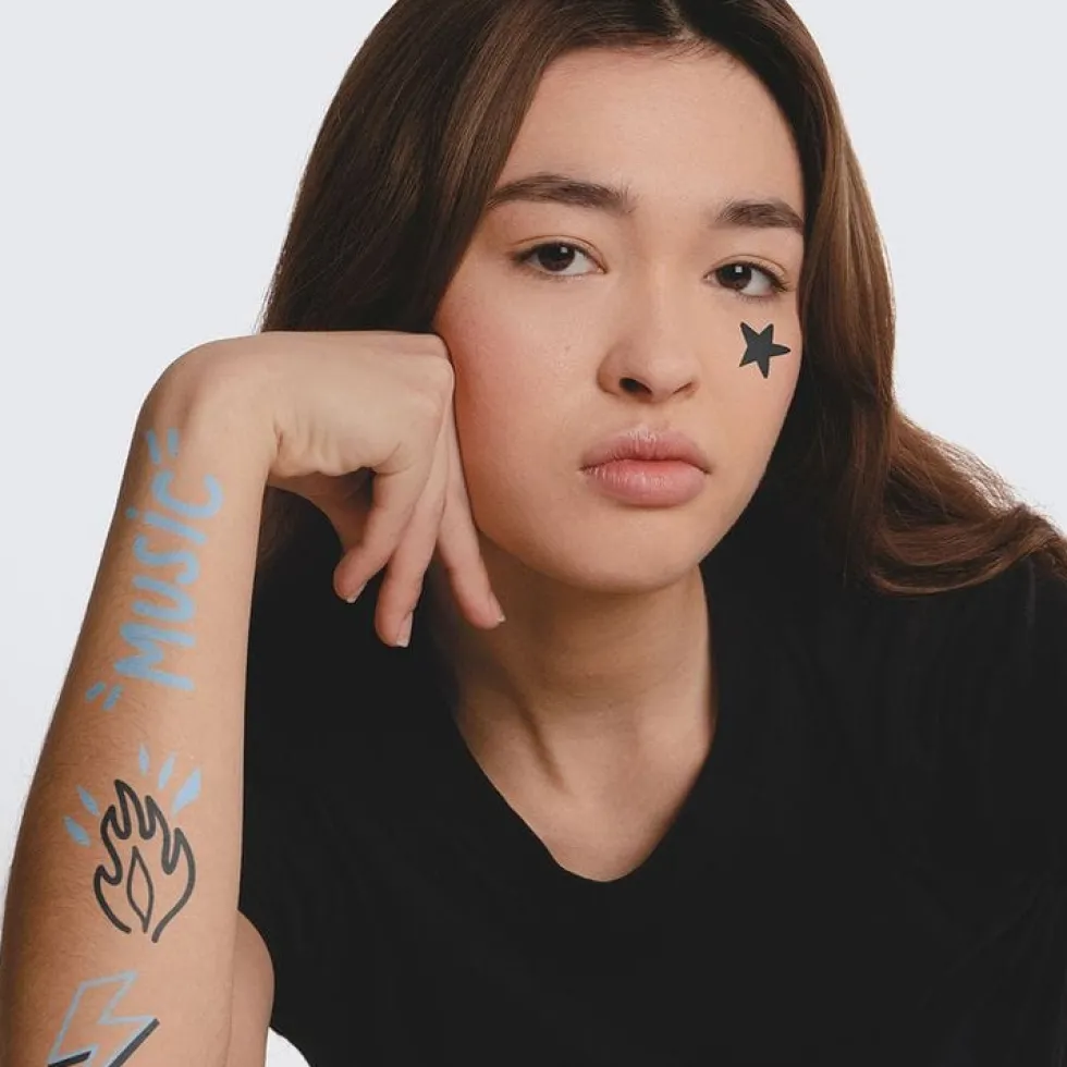 Rock 'N Roll Tattoo Pen Set for Kids