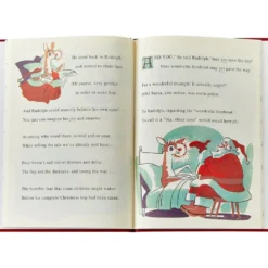 Rudolph the Red Nosed Reindeer Book Leather Edition