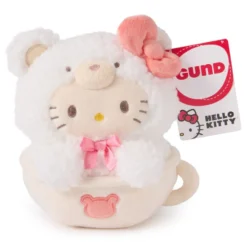 Sanrio Café Latte Teddy Bear Plush - 6”