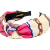 Silk Knot Headband - Pink