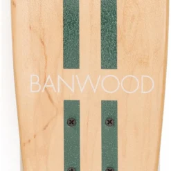 Skateboard - Green Stripe