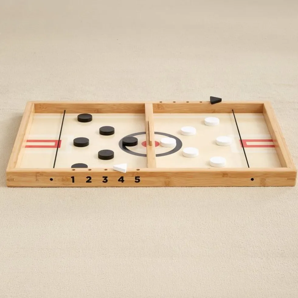 Sling-A-Ling Wooden Table Hockey Game