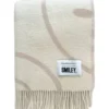 Smiley Blanket - White/Grey