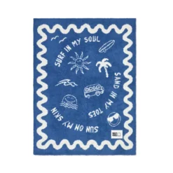 SmileyWorld Surf Stroller Blanket
