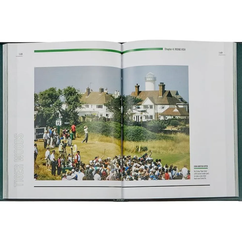 Sports Illustrated Tiger Woods 25 Year Special Edition Leather Book