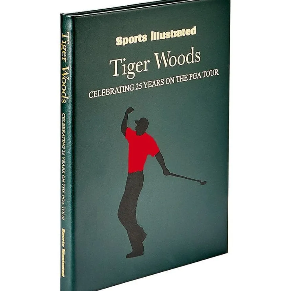 Sports Illustrated Tiger Woods 25 Year Special Edition Leather Book