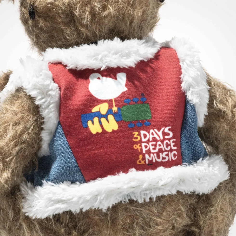 Steiff Rocks! Woodstock Teddy Bear Limited Edition