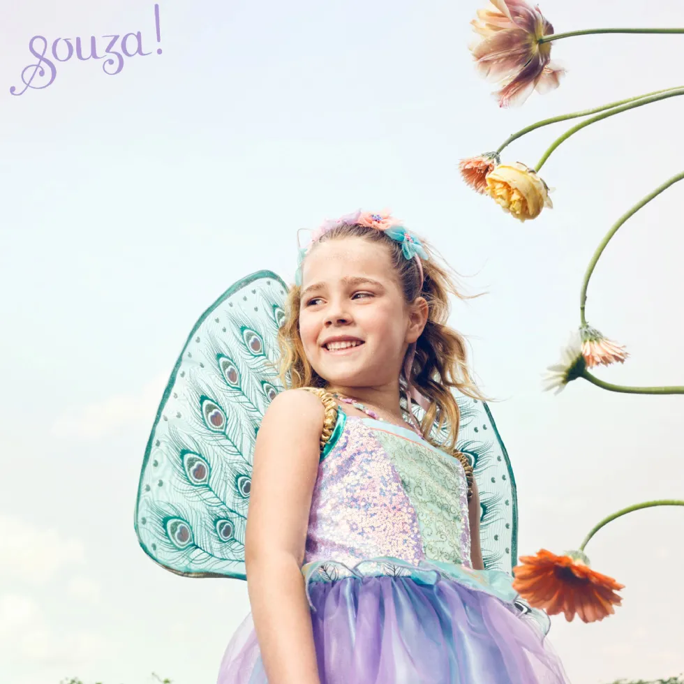 Tamara Fairy Costume Dress & Wings Set - 3-4 Years