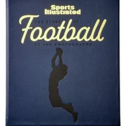 The Story of Football in 100 Photographs Book by Sports Illustrated - Navy
