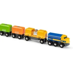 Three Wagon Cargo Train