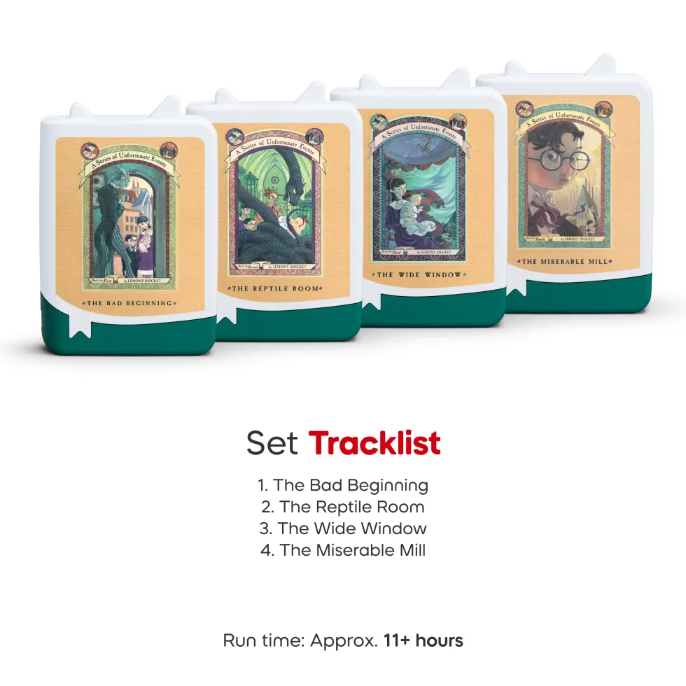 Tonies Audiobooks: A Series of Unfortunate Events