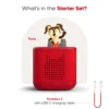 Tonies Playtime Puppy Toniebox 2 Starter Set - Sunset Red