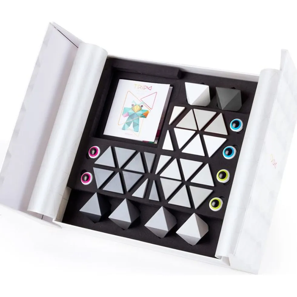 Trido Monochromatic Large Magnet Building Set - 36 Pieces