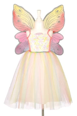 Valerie Fairy Costume Dress & Wings Set - 5-7 Years