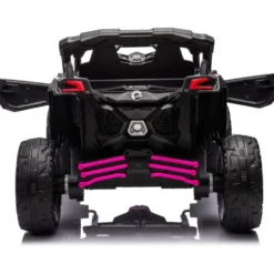 24V Can Am Maverick 1-Seater UTV Ride On - Pink