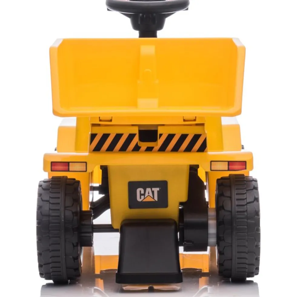 6V CAT Dump Truck 1-Seater Ride On Toy