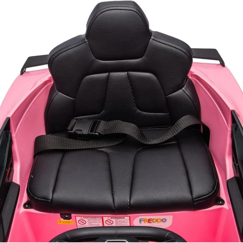 12V Corvette C8 1-Seater Ride On Car - Pink