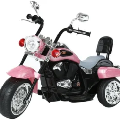 6V Freddo Toys Chopper Style Ride on Trike - Pink