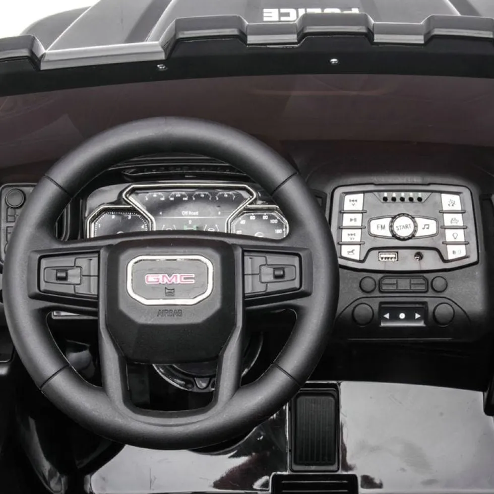 24V GMC Police 2-Seater Ride On