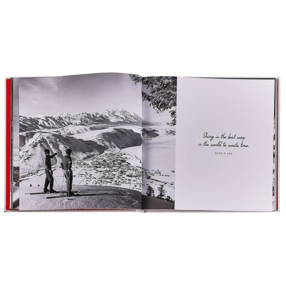 Vintage Skiing Book Leather Edition